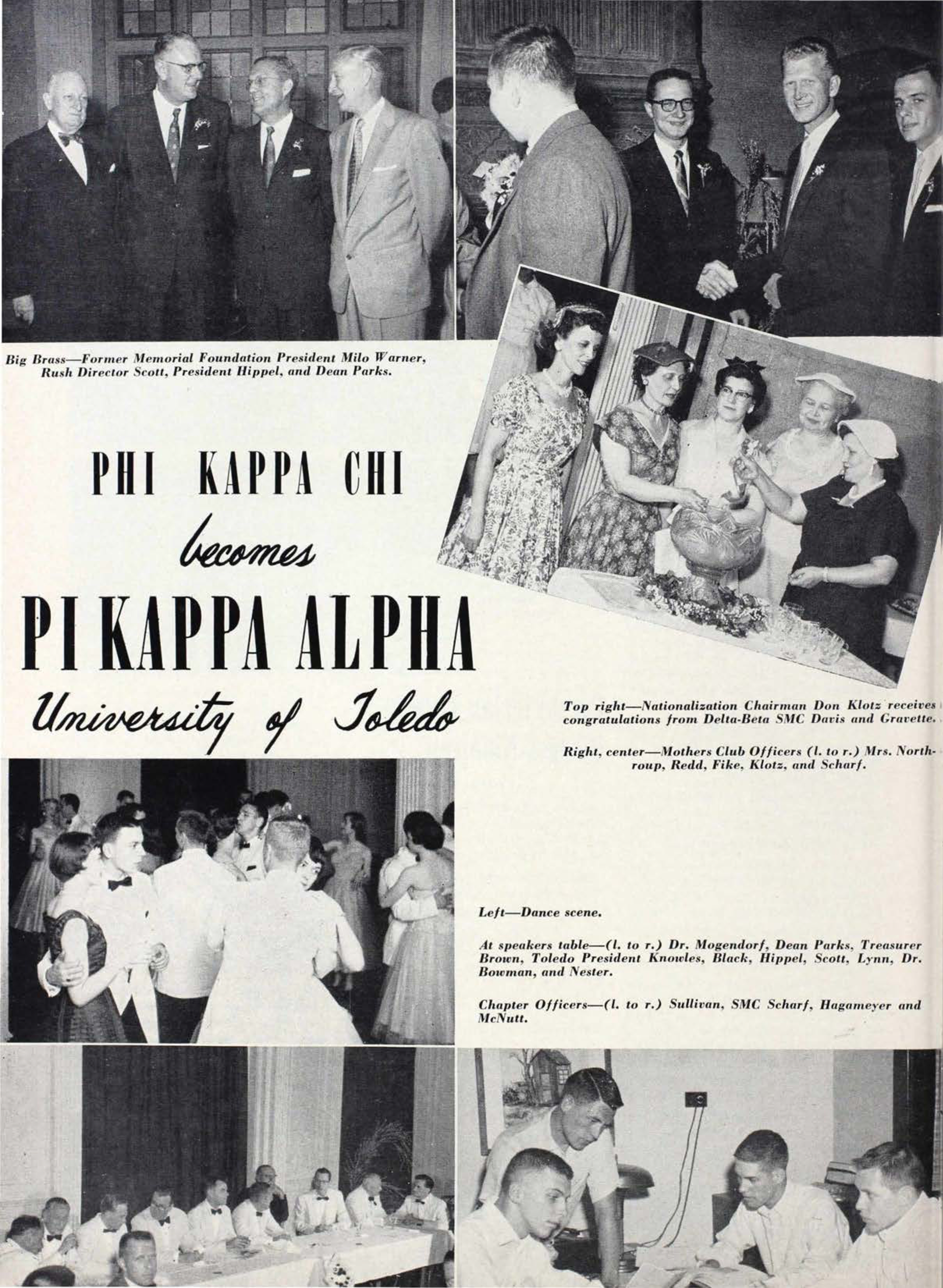 Phi Kappa Chi Becomes Pi Kappa Alpha